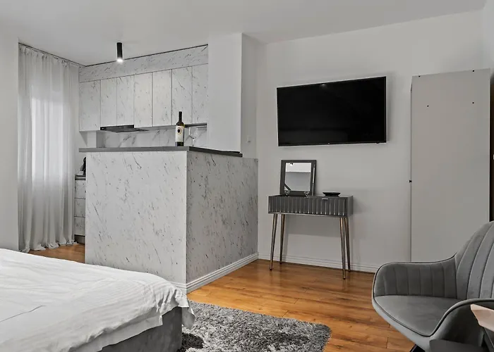 公寓 Garsoniera Regim Hotelier Lux Hanul Drumetului 布加勒斯特